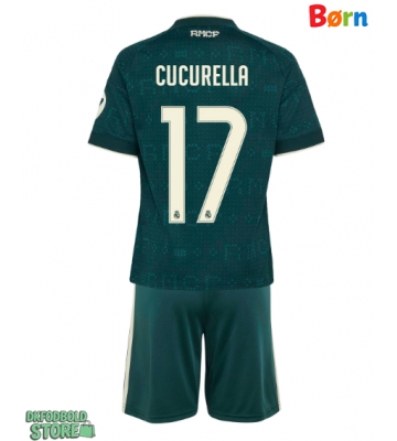 Real Madrid Marc Cucurella #17 Replika Babytøj Udebanesæt Børn 2026-27 Kortærmet (+ Korte bukser)